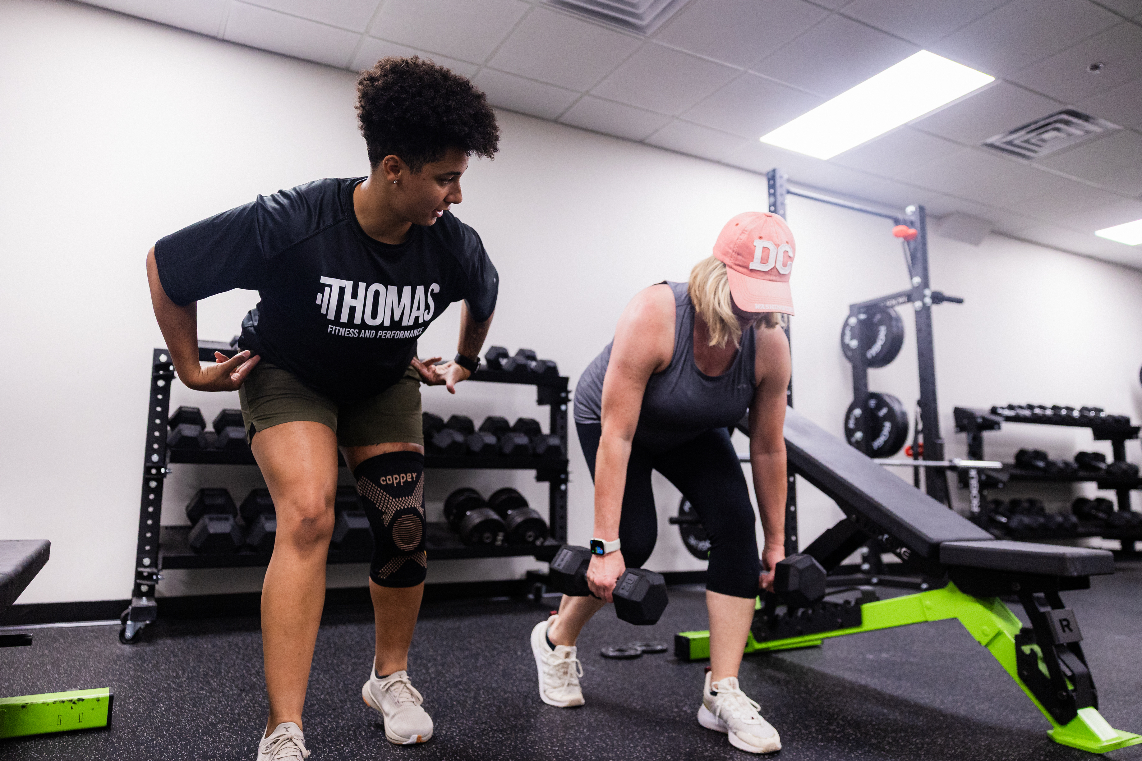 Inside Thomas Fitness and Performance gym in Farmington, CT