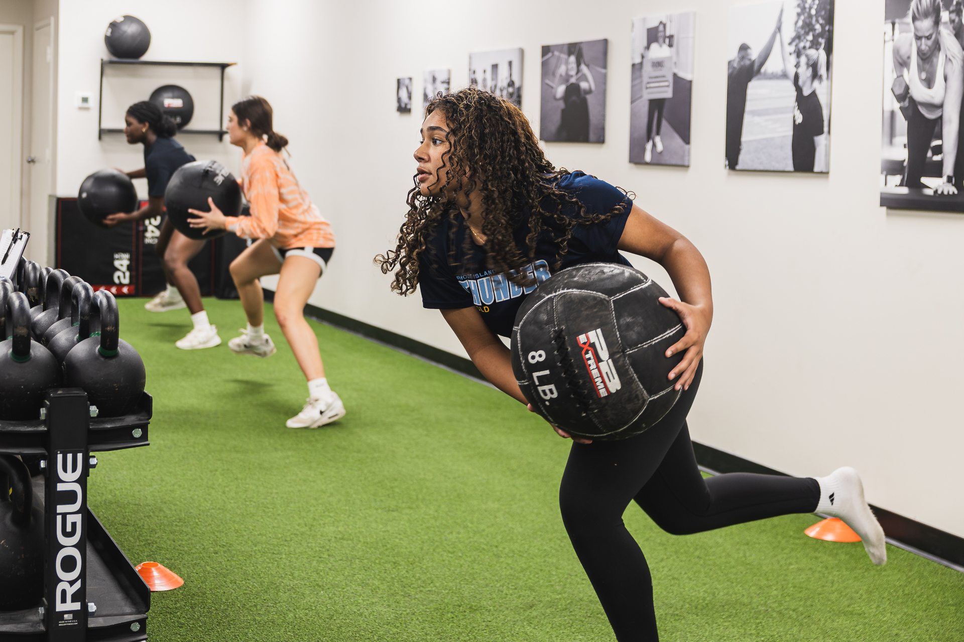 Young athletes training at Thomas Fitness and Performance