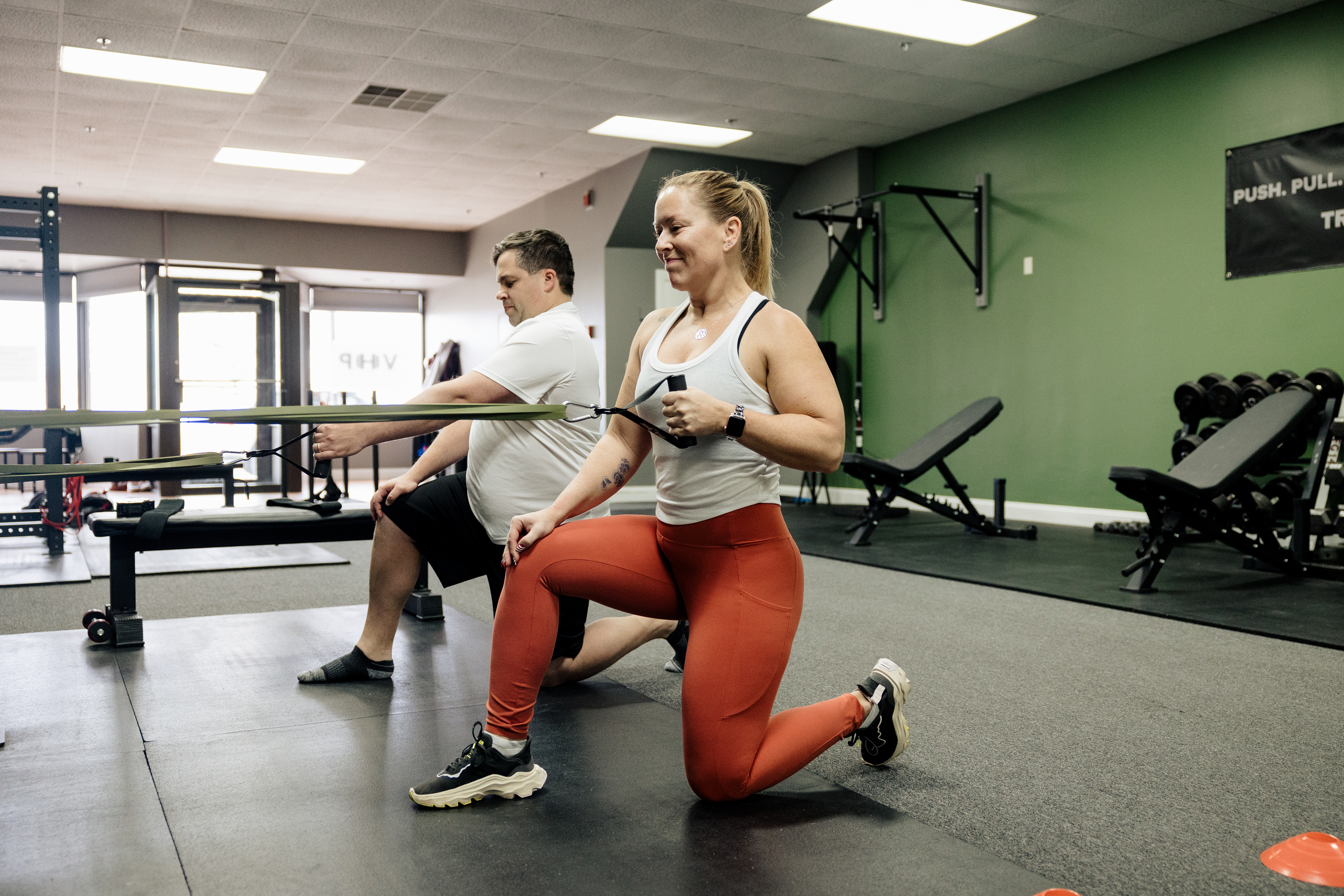 Inside Thomas Fitness and Performance gym in Farmington, CT